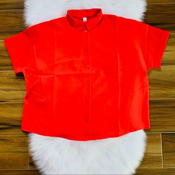 Lululemon full day ahead short sleeve shirt red - Picture 7 of 11